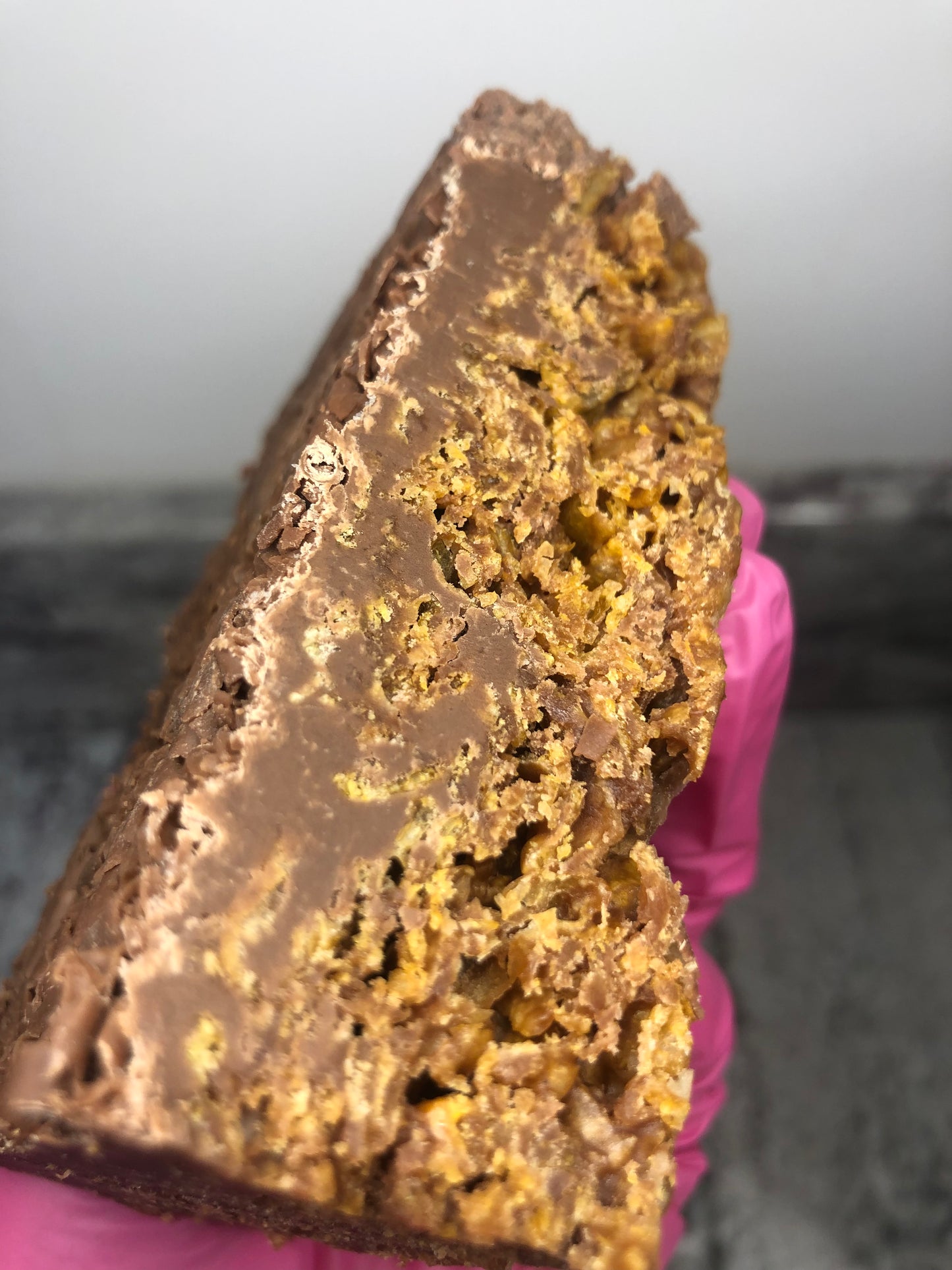 Nutella Cornflake Slice